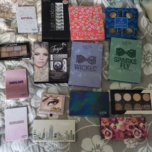 [Price drop] Makeup palettes, NWT except Lorac